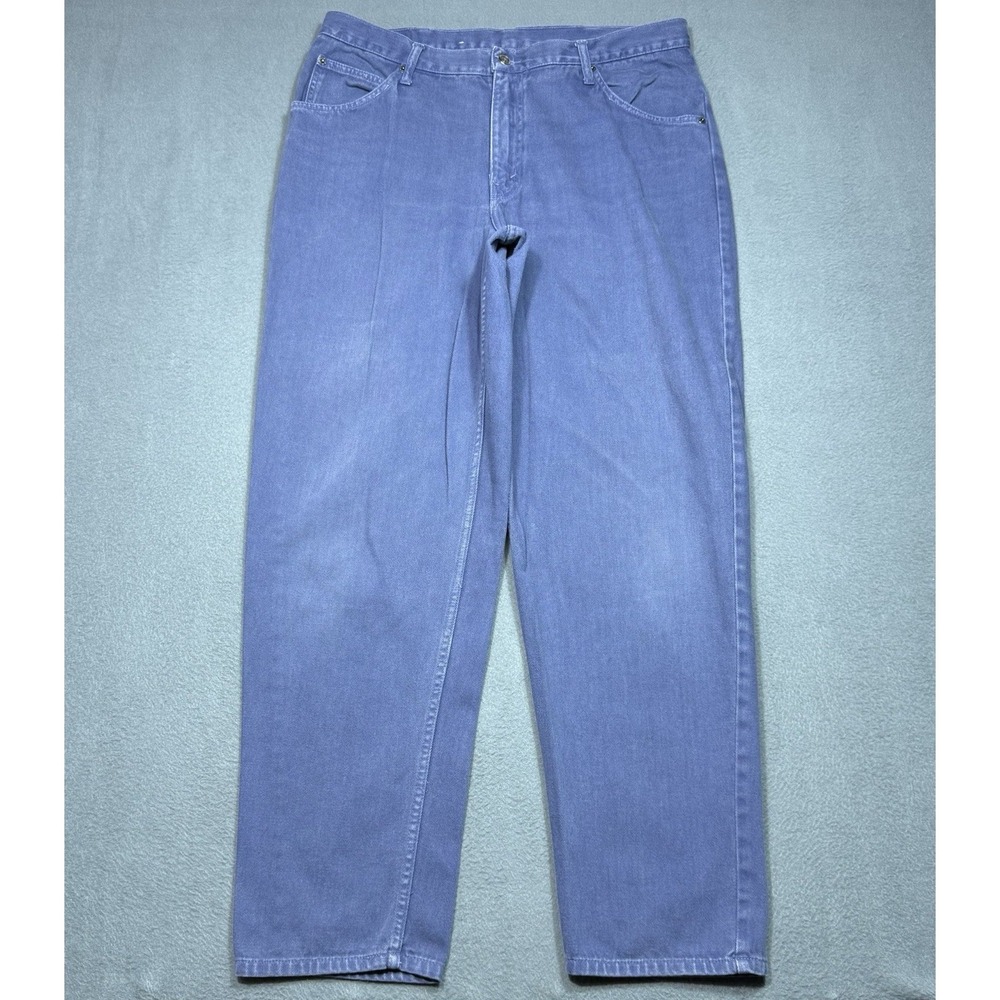 Vintage 90s Britania Jeans Mens 36x32 Blue Straight Leg USA Rodeo Ranch Farm